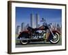 1990 Heritage Classic Harley Davidson, New York City, USA-null-Framed Photographic Print