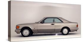 1990 Mercedes Benz 560 SEC-null-Stretched Canvas