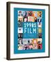 1990s Film Alphabet - A to Z-Stephen Wildish-Framed Giclee Print