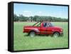 1991 Ford F150 pick up truck-null-Framed Stretched Canvas