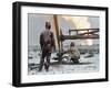 1991 Gulf War Oil Fires-Greg Gibson-Framed Premium Photographic Print