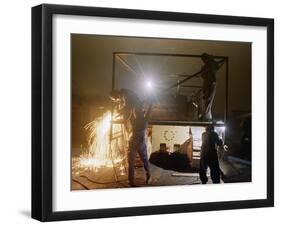 1991 Gulf War Oil Fires-Roberto Borea-Framed Premium Photographic Print