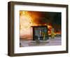 1991 Gulf War Oil Fires-Bill Haber-Framed Photographic Print