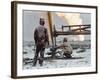 1991 Gulf War Oil Fires-Greg Gibson-Framed Photographic Print