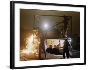 1991 Gulf War Oil Fires-Roberto Borea-Framed Photographic Print