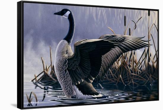 1992 Canada Goose-Wilhelm Goebel-Framed Stretched Canvas