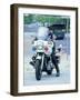 1992 Harley Davidson Police Bike-null-Framed Photographic Print