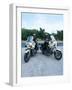 1992 Harley Davidson Police Bike-null-Framed Photographic Print