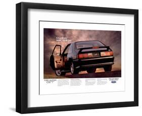 1992 Mustang - I Dare You-null-Framed Art Print