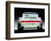 1993 Porsche 911 Rear Watercolor-NaxArt-Framed Art Print