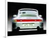 1993 Porsche 911 Rear Watercolor-NaxArt-Framed Art Print