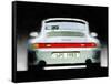 1993 Porsche 911 Rear Watercolor-NaxArt-Framed Stretched Canvas