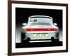 1993 Porsche 911 Rear Watercolor-NaxArt-Framed Art Print