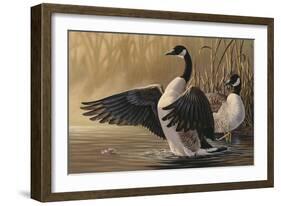 1994 Canada Geese-Wilhelm Goebel-Framed Giclee Print