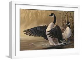 1994 Canada Geese-Wilhelm Goebel-Framed Giclee Print