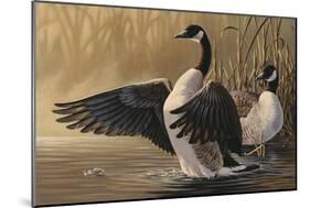 1994 Canada Geese-Wilhelm Goebel-Mounted Giclee Print