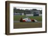 1994 McLaren Peugeot MP4-9 Martin Brundle, tyre testing at Silverstone-null-Framed Photographic Print