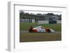 1994 McLaren Peugeot MP4-9 Martin Brundle, tyre testing at Silverstone-null-Framed Photographic Print