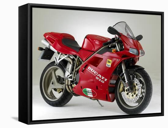 1995 Ducati 916-null-Framed Stretched Canvas