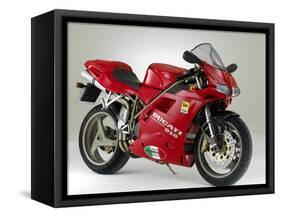 1995 Ducati 916-null-Framed Stretched Canvas