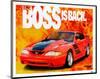 1995 Mustang-The Boss is Back-null-Mounted Art Print