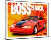 1995 Mustang-The Boss is Back-null-Mounted Art Print