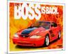 1995 Mustang-The Boss is Back-null-Mounted Art Print
