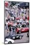 1996 Coys historic festival.Cars in the paddock-null-Mounted Photographic Print