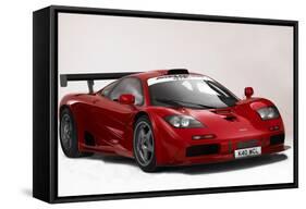 1996 Mclaren F1 GTR-null-Framed Stretched Canvas