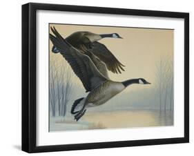 1996 Michigan Stamp-Rusty Frentner-Framed Giclee Print