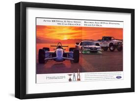 1996 Mustang-After 108 Wins-null-Framed Art Print