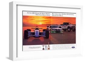 1996 Mustang-After 108 Wins-null-Framed Art Print