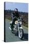1996 Triumph Adventurer motorcycle-null-Stretched Canvas