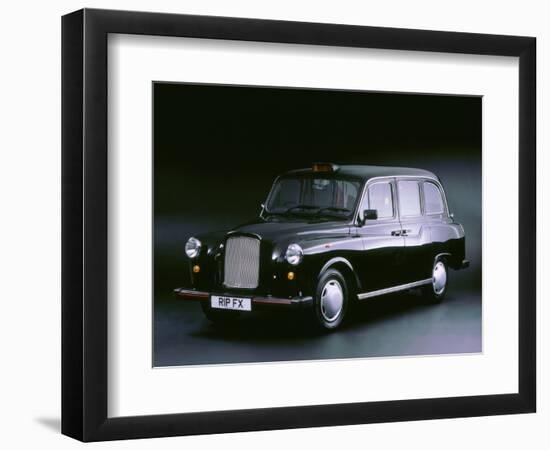 1997 London Taxis International FX4-null-Framed Photographic Print