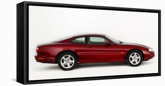 1999 Jaguar XK8 coupe-null-Framed Stretched Canvas