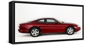 1999 Jaguar XK8 coupe-null-Framed Stretched Canvas