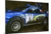 1999 Subaru Impreza WRC Network Q Burns-null-Mounted Photographic Print