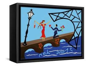 19COP-Pierre Henri Matisse-Framed Stretched Canvas