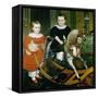 19th-Century American Painting of The Hobby Horse-Francis G Mayer-Framed Stretched Canvas