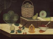 Still Life of Fruit, c.1865-1880-19th Century American School-Giclee Print