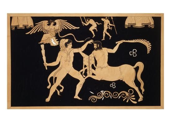 19th Century Antique Vase Illustration Of Hercules Fighting Centaur Chiron Giclee Print Stapleton Collection Allposters Com 19th Century Antique Vase Illustration Of Hercules Fighting Centaur Chiron Giclee Print Stapleton Collection Allposters Com