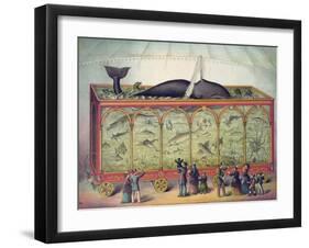 19th Century Circus Aquarium, 1873-null-Framed Giclee Print