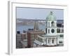 19th Century Clock Tower, One of the City's Landmarks, Halifax, Nova Scotia, Canada, North America-Ethel Davies-Framed Photographic Print