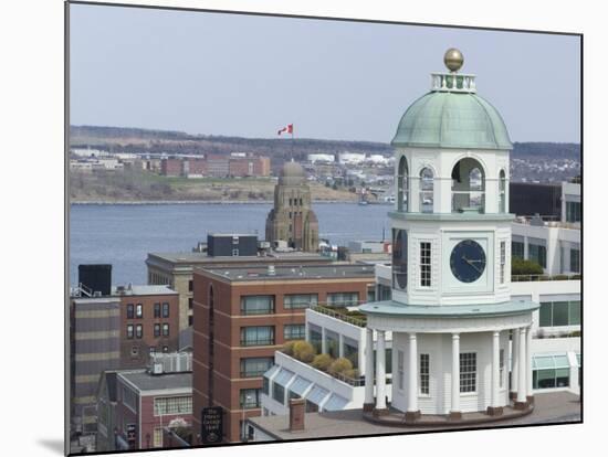 19th Century Clock Tower, One of the City's Landmarks, Halifax, Nova Scotia, Canada, North America-Ethel Davies-Mounted Photographic Print