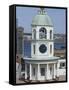 19th Century Clock Tower, One of the City's Landmarks, Halifax, Nova Scotia, Canada, North America-Ethel Davies-Framed Stretched Canvas