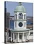 19th Century Clock Tower, One of the City's Landmarks, Halifax, Nova Scotia, Canada, North America-Ethel Davies-Stretched Canvas