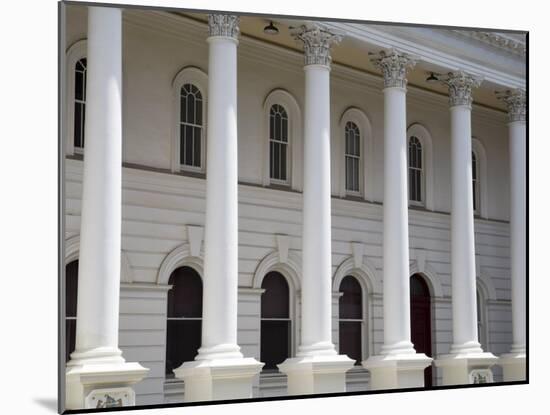 19th Century Colonial Architecture in Launceston, Tasmania, Australia-Julian Love-Mounted Photographic Print