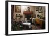 19th Century Cottage Interior, Arran Heritage Museum, Brodick, Arran, North Ayrshire, Scotland-Peter Thompson-Framed Photographic Print