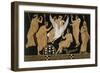 19th Century Greek Vase Illustration of Zeus Abducting Leda in the form of a Swan-Stapleton Collection-Framed Giclee Print