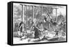 19th-Century Illustration of a Playground in Central Park-null-Framed Stretched Canvas